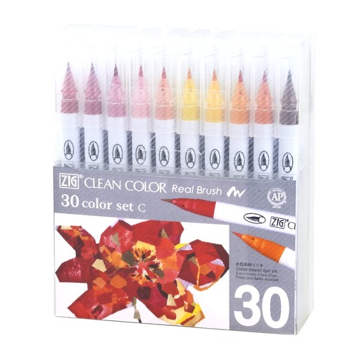 Kuretake zig clean color real - zig,