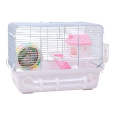Hamster Cage Mice Rodent Small Animal Hutch Exercise Play House Carrier Habitat