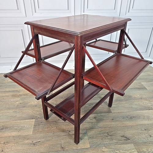 Antique edwardian mahogany tea - antique,