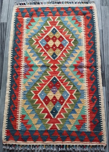 Multicolour handmade afghan - multicolour,