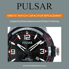 PULSAR KINETIC WATCH CAPACITOR