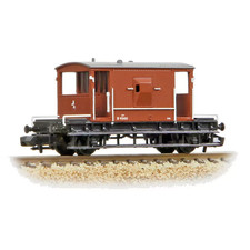 Graham Farish 377-525G BR 20 Ton Brake Van BR Bauxite (Early) NEW