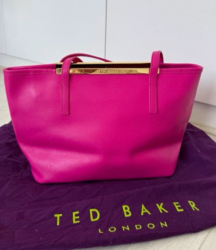Ted baker pink leather tote - baker,