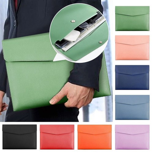 Leather document - leather, pouch