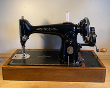 Singer 201k Hand Crank Sewing