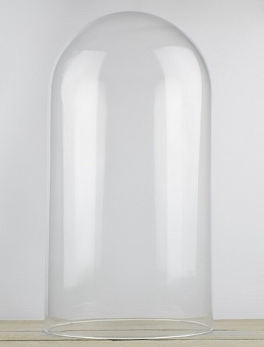 Large glass display - large, dome