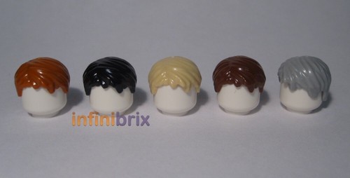 Lego hair 62810 - 62810, dark
