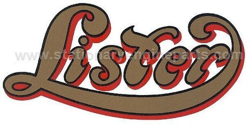 Lister stationary engine - lister,