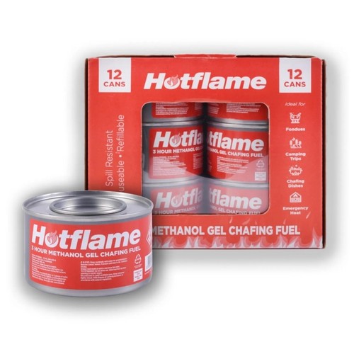 Hotflame gel cans - 12,