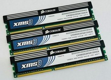 6GB (3x2GB) Corsair XMS3