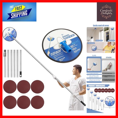 Adjustable drywall pole sander - adjustable,
