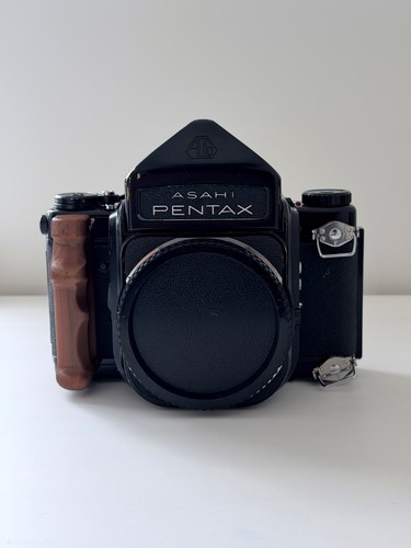 Pentax camera with lugs - with,