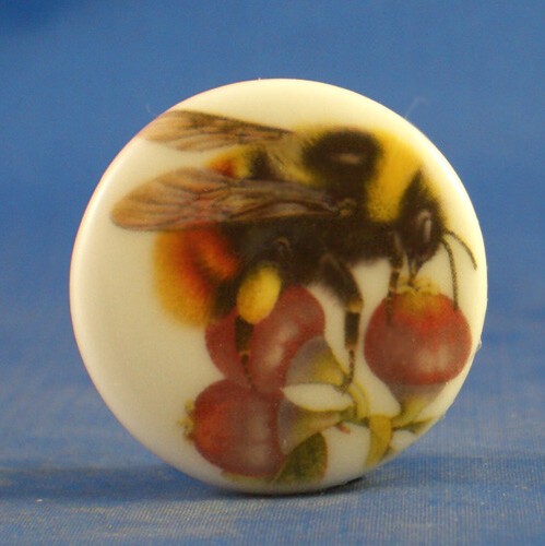 Birchcroft china button - ,