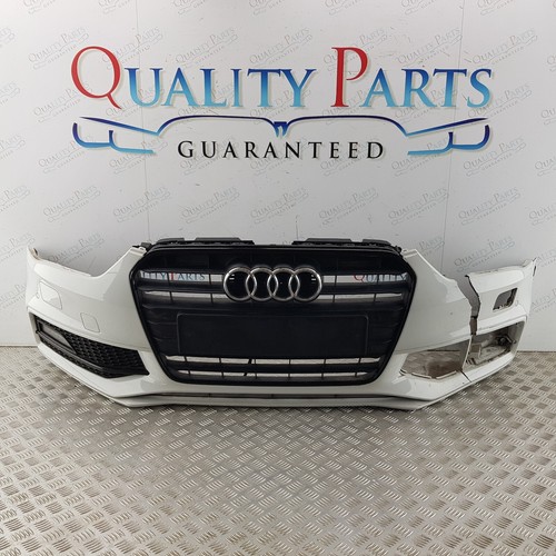 Audi front bumper white - bumper, in