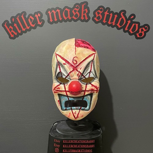 Slipknot clown iowa latex mask - slipknot,