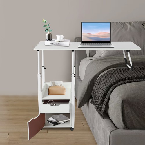 Overbed table wheels - table, w/