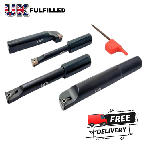 4pc indexable boring bar set - 4pc,
