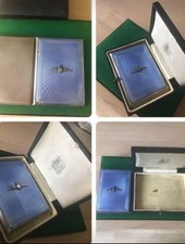 1930s Guilloche Enamel And