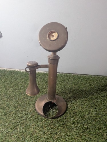 Old brss candlestick - old,