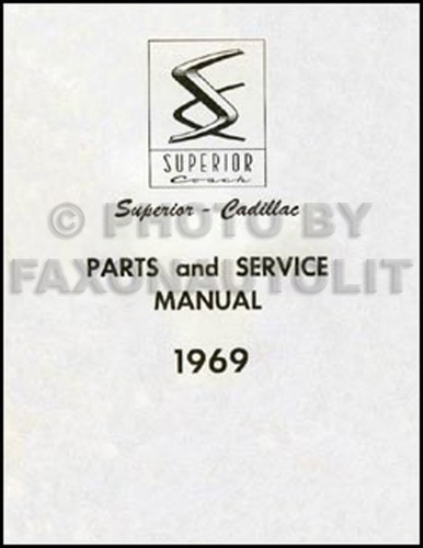 1969 cadillac superior parts - cadillac,