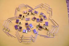 Greenhouse Glazing Glass Clips W + Z  Mixed Pack Spring Wire Glass Fixing Clip