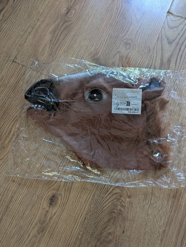 Rubber horse head - rubber, mask