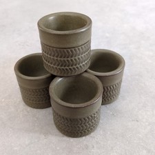 Denby Chevron Egg Cups X 5