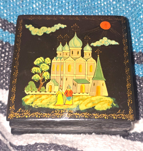 Vintage russian hand painted - vintage, hand-painted