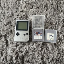 Gameboy Pocket Silver Console
