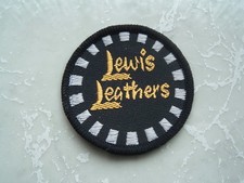 GENUINE PERIOD D LEWIS AVIAKIT LEATHERS JACKET SEW ON PATCH IRON VINTAGE ROCKERS