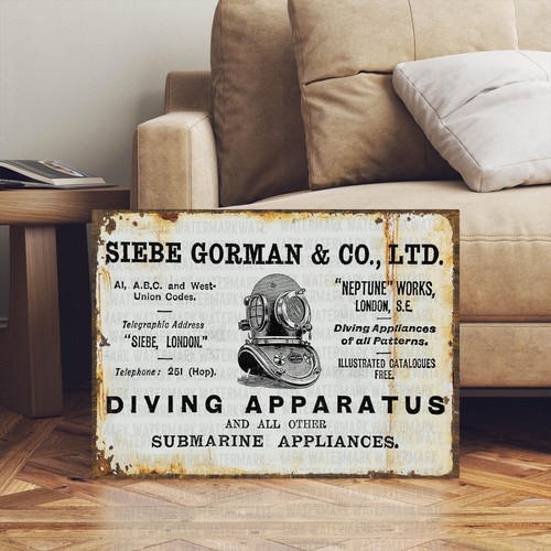 Vintage siebe gorman deep - gorman, sea