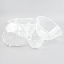 Clear Strong Plastic Mixing Salad Pasta Pudding Bowls Kitchen Baking 15/20/25/30