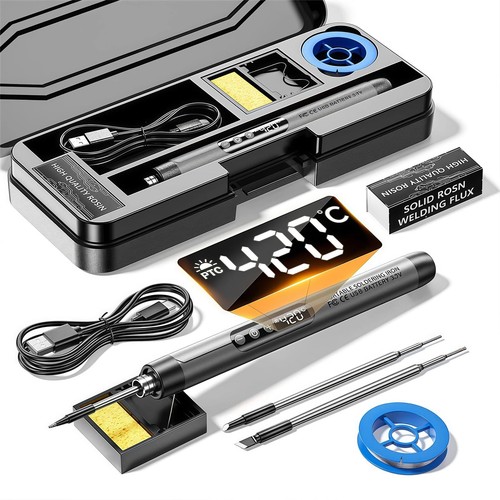 Cordless soldering iron kit - cordless,