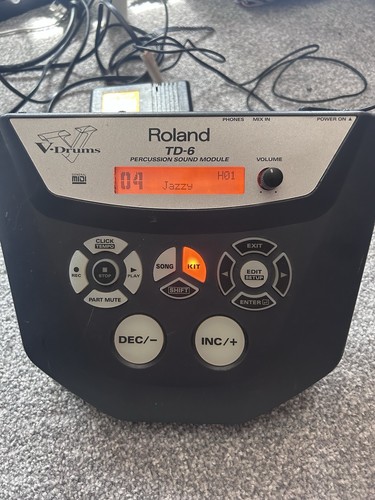 Roland percussion sound - td-6v,