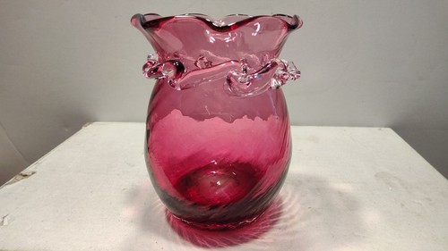 Vintage small cranberry - small,