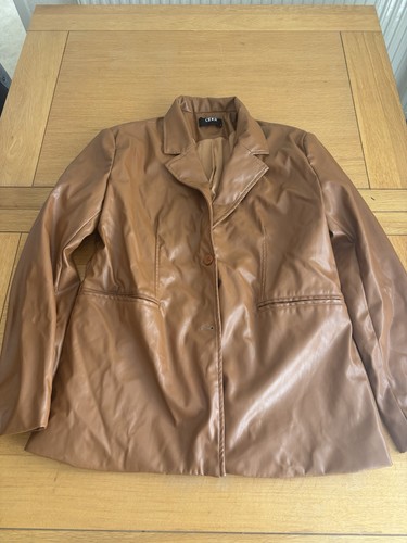 Cider leather jacket - cider,
