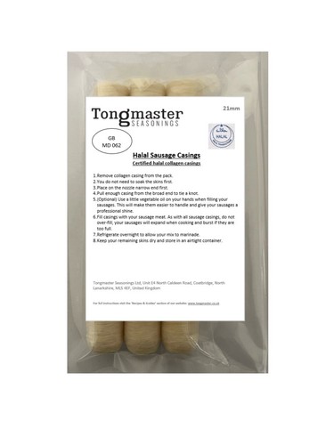 21mm halal collagen sausage - 21mm,