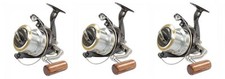 3 X Wychwood Riot 65 Big Pit Carp Reels  + Spare Spools Fishing RRP £180