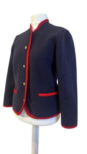 Walkloden boiled wool - walkloden, navy
