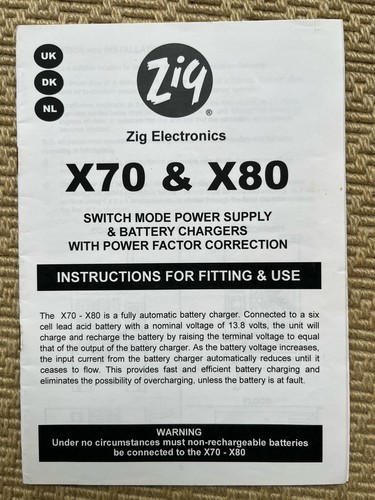 Zig electronics x70 - &, x80