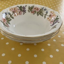 Paragon Country Lane Soup / Cereal Bowl X3 Nice Condition 6.5 Inches