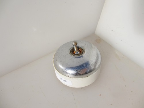 Antique brass ceramic light - &,
