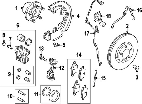 Genuine freelander td4 front - genuine,
