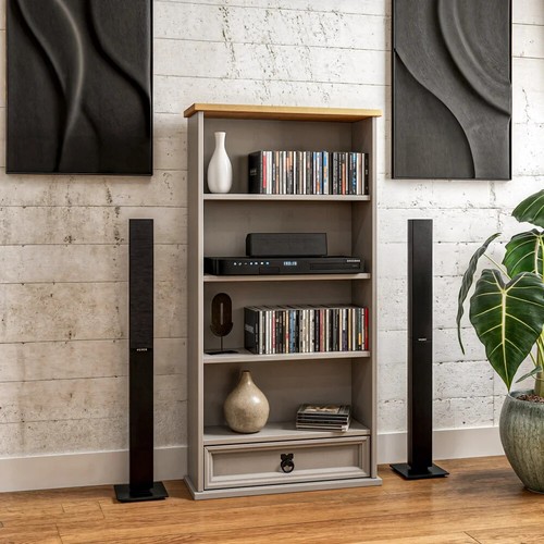 Corona dvd rack grey drawer - corona,