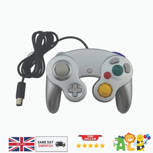 Silver wired controller joypad - wired,