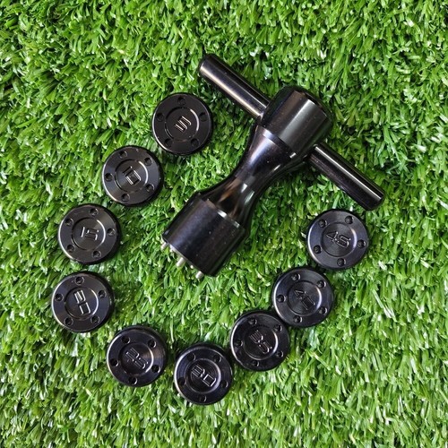Black golf weights - black, scotty