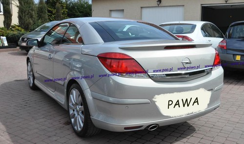 Boot spoiler for opel - boot,