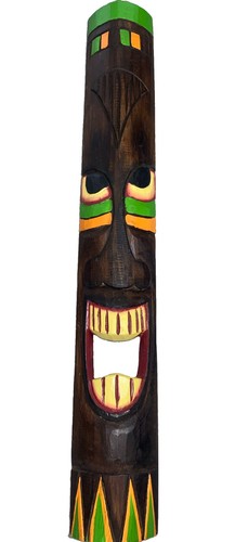 Tiki mask hawaiian wall - hawaiian,