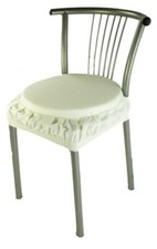 Panama Cushion Chair Covers Round With Elastic Band