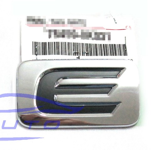 Logo genuine chrome emblem - chrome,